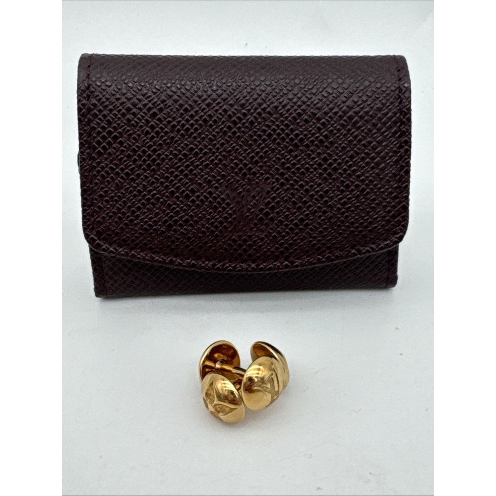 Louis Vuitton Button de Manchette Bouquet de Crew Gold Plated Men's Accessory